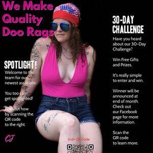 American Style Doo Rag - Fearless and Fabulous